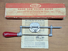 Dunlap Hand Saw Filing Sharpening Guide 4872 Vintage