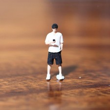 1/64 Scale Miniature Figure Photography Sand Table Realistic Resin Figurines
