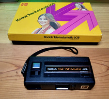 KODAK TELE- INSTAMATIC 608 VINTAGE CAMERA WITH BOX--- NOT TESTED
