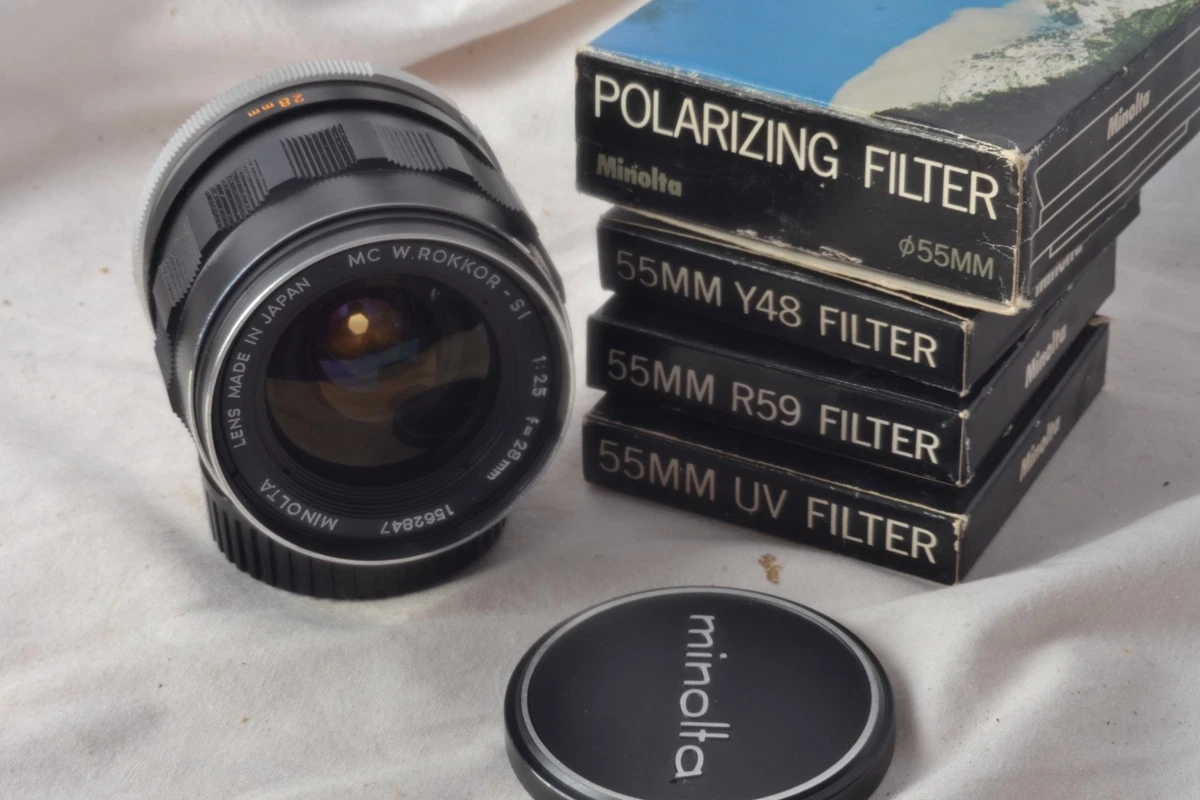 Minolta 28mm f/2.5 Camera Lenses for sale | eBay
