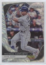 2020 Panini Prizm Tier II Blue Wave Prizm 40/60 Michael Conforto #178 gn7