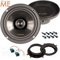 Musway Auto Lautsprecher FüR Fiat Scudo 2 2007-2016 Front TüR 2-Wege 160W #AB9L