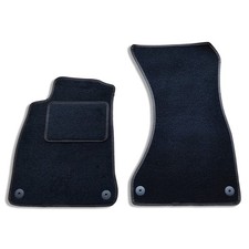 2-teiliges Velours Fußmatten Set für Audi A5 F5 2016 - 2025