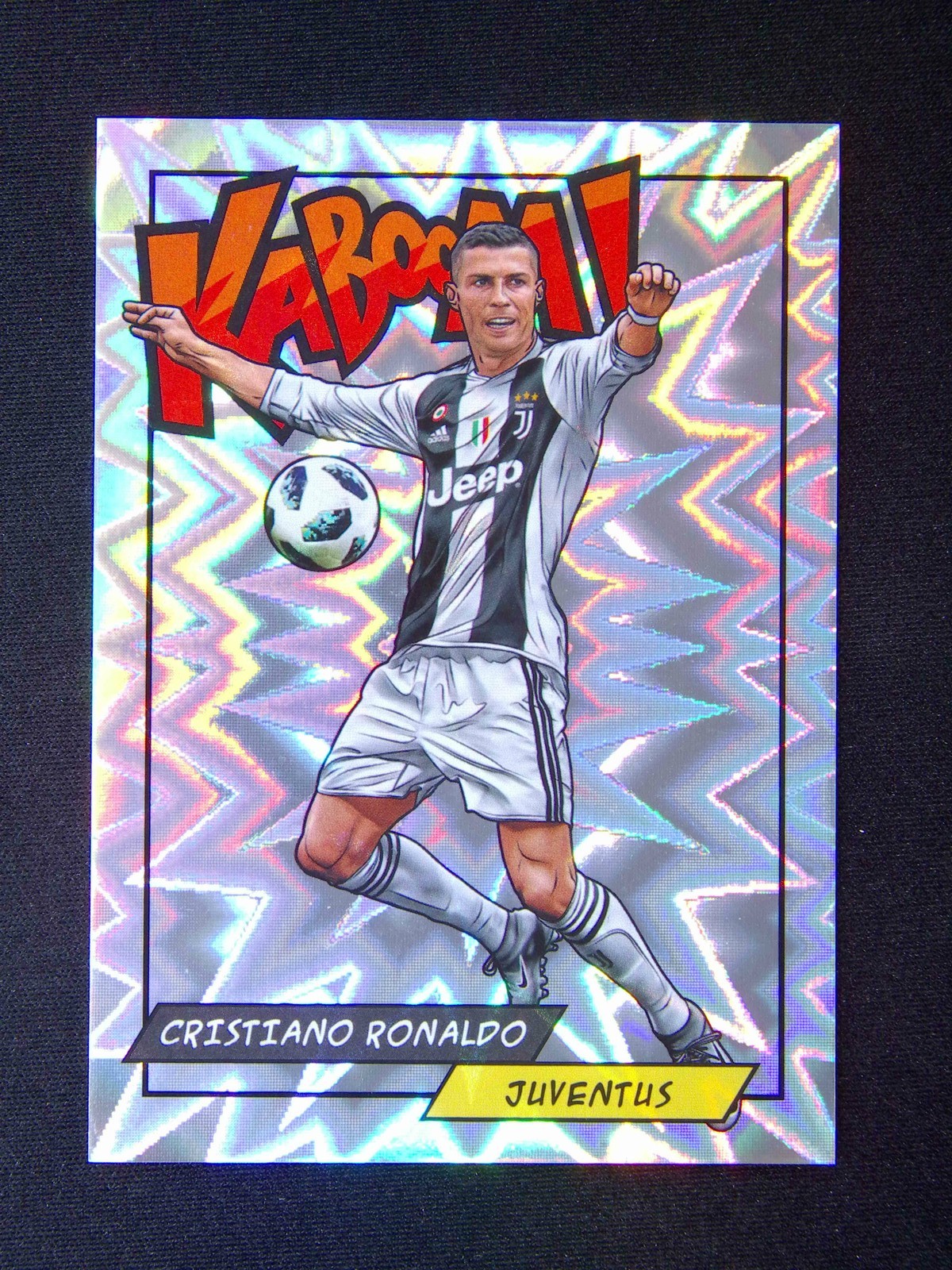 2018 Panini Cristiano Ronaldo Kaboom Case Hit SSP