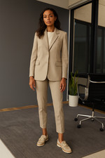 NWT Cole Haan 8B Geneva Chain Dark Latte Suede Loafer Academia Preppy MSRP 119