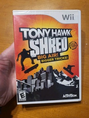 Wii Tony Hawk Shred Skateboarding BRAND NEW FACTORY SEALED READ