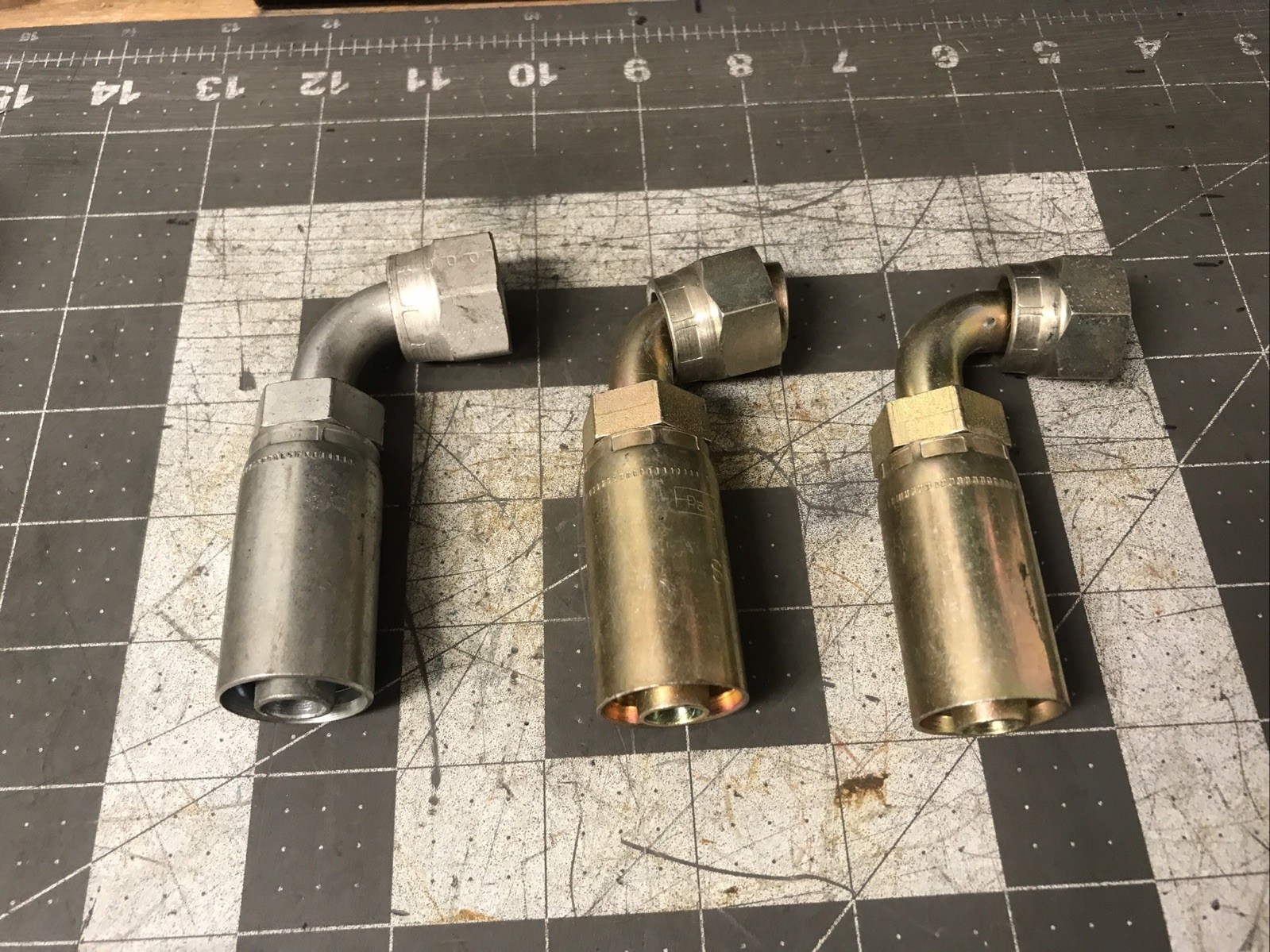 PARKER SEAL-LOK 90° ELBOW HOSE FITTING 1J955-8-8 1J95588(LOT OF 6)(LP15F)