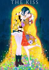 Nana Poster Illustration Ai Yazawa x Gustav Klimt Tribute The Kiss Print