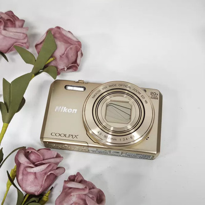 Nikon COOLPIX S7000 16.0MP 20x Compact Digital Camera WiFi&NFC English Gold