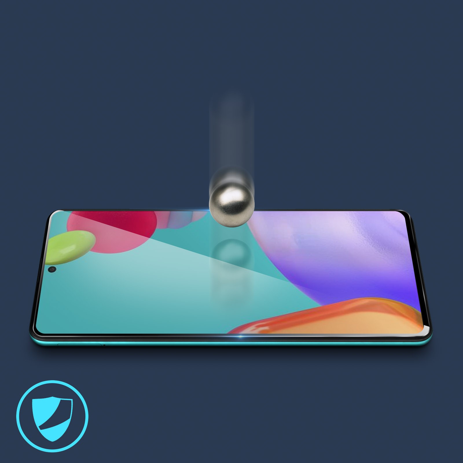 Verre trempé Galaxy A52 résistant aux chocs extrêmes - 4