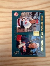 2001 Topps Traded Who Would Have Thought #WWHT15 Carlton Fisk RED & WHITE SOX