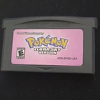 Pokemon Flora Sky Version game boy advance cartridge
