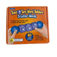 Lakeshore Learning Toys Twist & Turn Word Builders 3 letter words