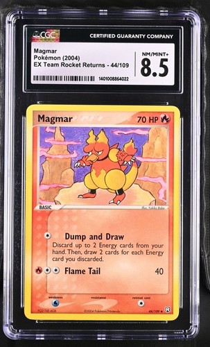 Magmar graded CGC 8.5 for sale on eBay