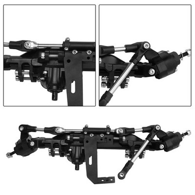 vanquish h10 RC クローラー用 ギアボックスフロントリアアクスル H10 Portal or Straight Front Rear Axle for Vanquish 1/10 RC