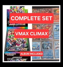 Pokemon Vmax Climax Set Completo (184/184)  S8b japanese album incluso