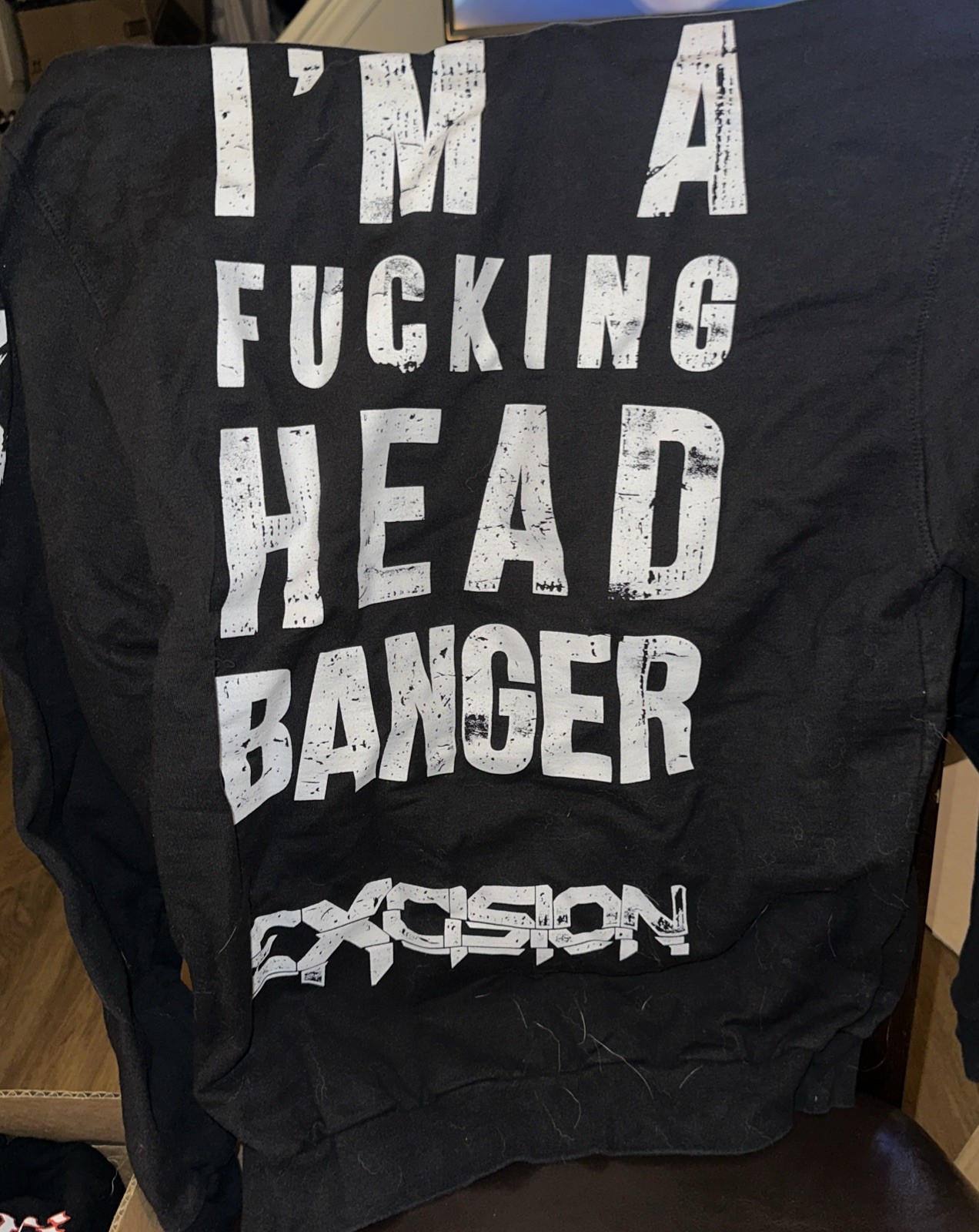 Hoodie Head Banger Bass DJ