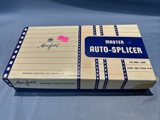 Vintage Mansfield Master Auto-Splicer For 8  16mm Films