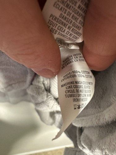 Aerie grau kariertes Oversize Flanellhemd mit Knopfleiste Damen Small - Bild 3 von 5