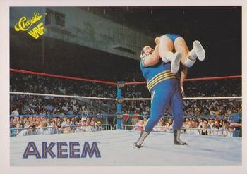 1990 Classic WWF #78 Akeem