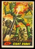 Mars Attacks Card #52 "Giant Robot" Vintage Topps Bubbles 19
