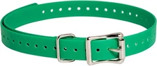 SportDog 3/4-Inch Green Collar Strap Fits Neck Size 5"-22" With Rustproof Buckle