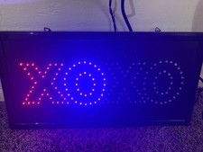 LED XOXO Sign 19x10