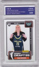 PAIGE BUECKERS ROOKIE CARD Dallas Wings 2025 WNBA DRAFT NIGHT RC Basketball #'SP