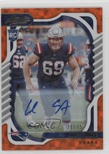 2022 Absolute Rookies Orange Mosaic Signatures 21/35 Cole Strange #165 Auto zt7