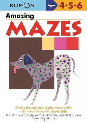 Kumon Amazing Mazes (Kumon Basic Skills Workbooks) Ages 4-5, kindergarten (K...