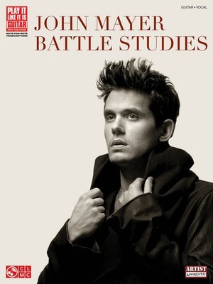 John Mayer Battle Studies Guitar Tab Sheet Music Lyrics 11 Rock Songs Book