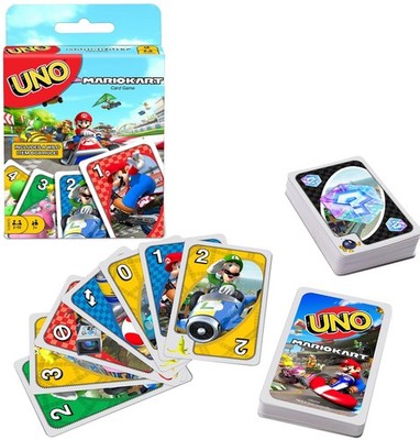UNO GWM70 Mario Kart Card Game with 112 Cards & Instructions for Pla (US IMPORT)