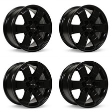 Set Of 4 16in Black Alloy Wheel Rims For 2015 Chevrolet Rtx14e4 16x7 6x120 Et2