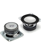 Gikfun 2" 4Ohm 3W Full Range Audio Speaker Stereo 2 Inch Pack of 2 , Silver