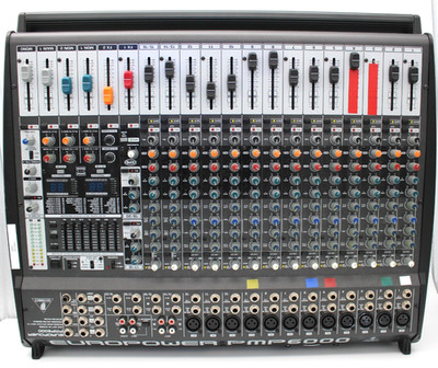 Behringer Europower PMP6000 20 Channel Powered Mixer - Partially Tested
