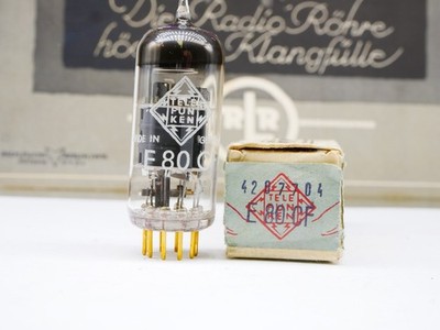 1x E80CF Telefunken Tube Röhre Neu/NEW in Box 08