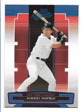 Hideki Matsui 2005 Playoff Absolute Memorabilia Blue #38 - New York Yankees