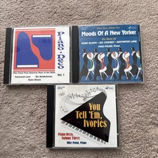 Piano Deco Vol. 1 2 3 By Mike Polad Piano Polecat 1996 3 Cds Rare Oop