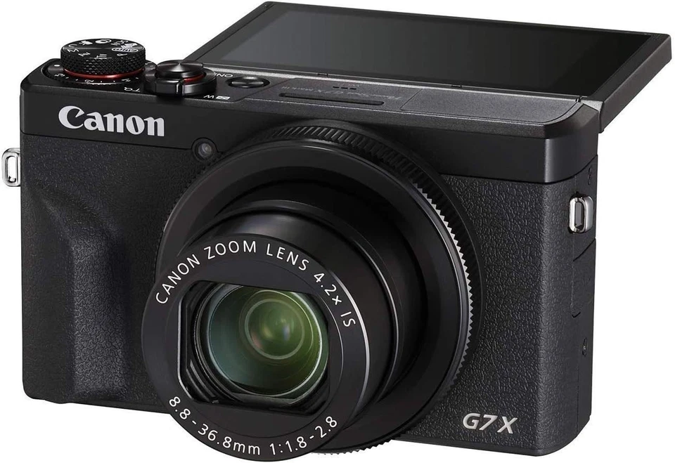 Canon PowerShot G7 X Mark III 20.1MP Compact Camera - Black - Image 3 of 4