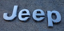 Jeep Emblem Letters Badge Symbol Patriot Wrangler Oem Factory Genuine Stock