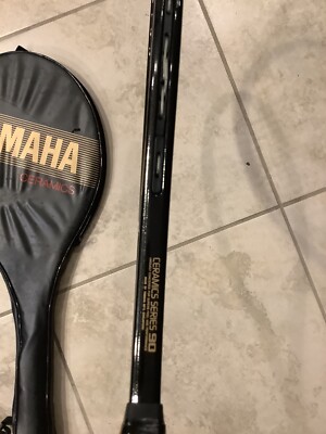 New Yamaha Ceramics Silver 90 Tennis Racket 4.5 | eBay
