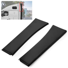 2PCS Upper Cab Fairing Extension Air Deflector For Volvo VNL 2004-2016 #82286080