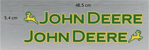 John Deere Window Decals / stickers - 第 1/2 張圖片