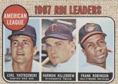 ken様5点まとめ ERNEST RANGLIN SKATALITES 1968 Topps - Carl Yastrzemski Frank Robinson Harmon Killebrew #4