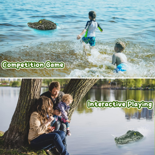 Remote Control Alligator Head Boat for Kids and Adults, Simulates the Speed and - Picture 5 of 7