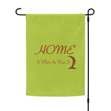 "Home Is Where the Wag Is" Garden flag Dogs Pets Puppies Animals