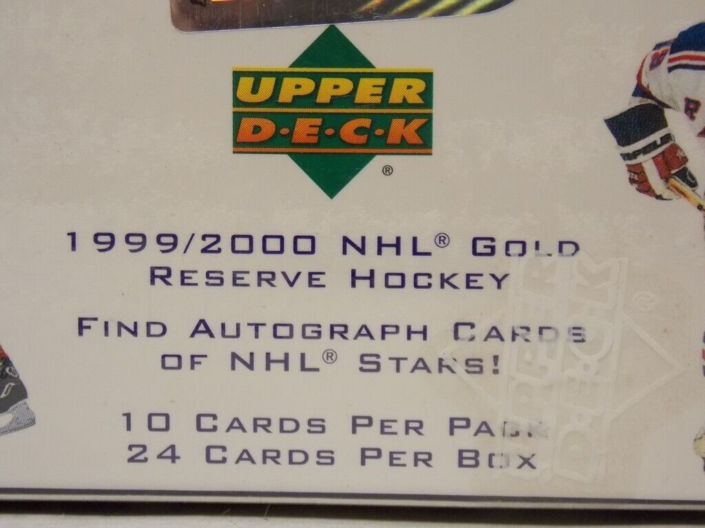 Upper Deck NHL Gold Reserve Hockey 1999/2000 24 Packs Per Box Factory Sealed