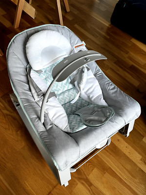Babywippe Ingenuity türkisblau bis 15kg, neu und unbenutzt, weiche Polster