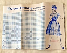Vtg~David Alexander~Cross-Stitching Book # 2~1962~16 Patterns~RARE!!~BOX#CR-1