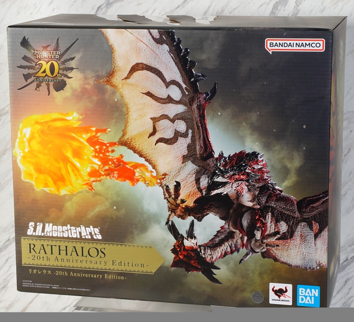 In-Stock Bandai S.H.MonsterArts Rathalos -20th Anniversary In-Stock Bandai S.H.MonsterArts Rathalos -20th Anniversary